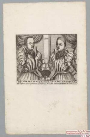 Willibald von Deggendorf aus Bayern, 1. Gewinner, und Otto von Willmersdorf aus Franken, 2. Gewinner
