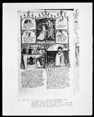 Biblia Pauperum aus Salzburg — ---, Folio 20verso