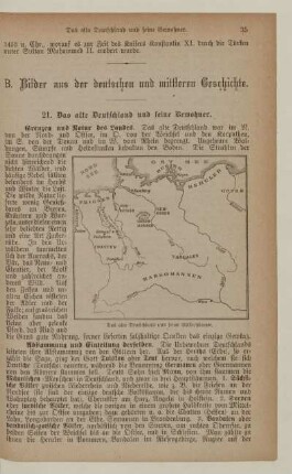 B. Bilder aus der deutschen und mittleren Geschichte