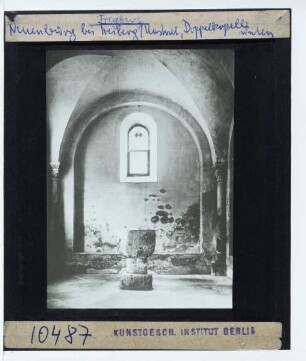 Freyburg, Schloss Neuenburg,Freyburg, Schloss Neuenburg, Doppelkapelle : Innenraumansicht