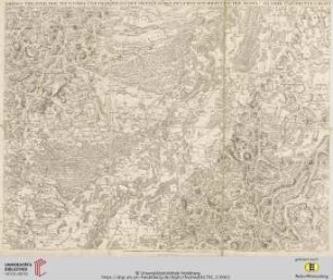 Karte 3: Kriegs Theater Der Teutschen Und Franzoesischen Graenzlanden Zwischen Dem Rhein und der Mosel Im Iahr ...