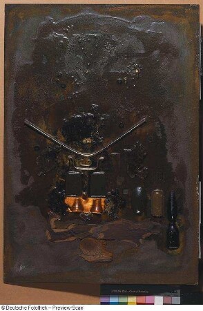 Abstrakte Materialkomposition
