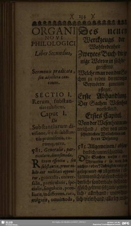 Liber Secundus, Sermonis praedicata, seu adjectiva continens