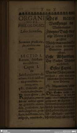 Liber Secundus, Sermonis praedicata, seu adjectiva continens