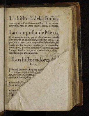 La historia delas Indias