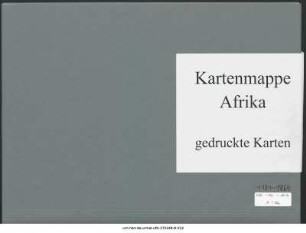 Abessinien nördlich von Antalo : 1784 - 1864 : Kartensammlung