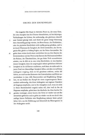 Grund zum Empedokles