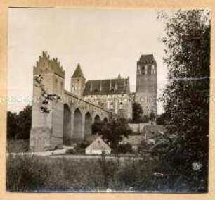 Die Bischofsburg in Marienwerder/Westpreußen