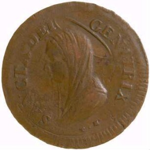 Münze, 5 Baiocchi, 1797