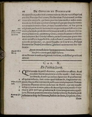 Cap. X. De Poeticis literis.