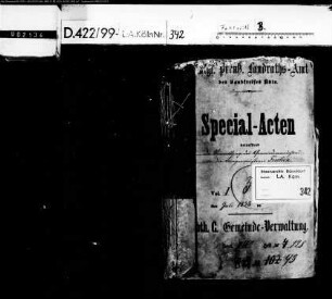 Bürgermeisterei Frechen