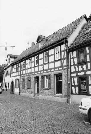 Wohnhaus; Gelnhausen, Burgstraße
