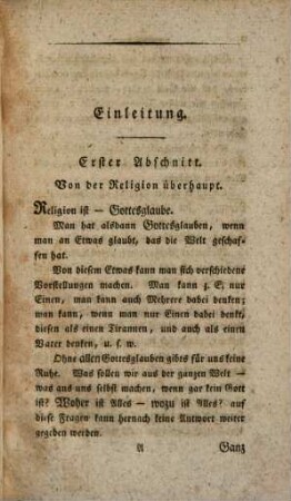 Christlicher Religions-Unterricht für die Jugend ...