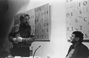 Brecht-Haus : Im Brecht-Haus: "Dichterleben" mit Richard Pietrass und Robert Schindel