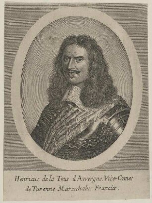 Bildnis des Henricus de la Tour d Avvergne de Turenne