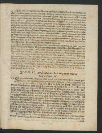 Quaest. IX. An diluvium illud magnum ortum fuit a Cometa?