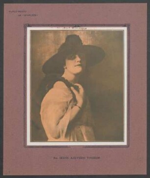 Suplemento de "Anales" : [Fotografía de] Sta. Irene Azevedo Tourem