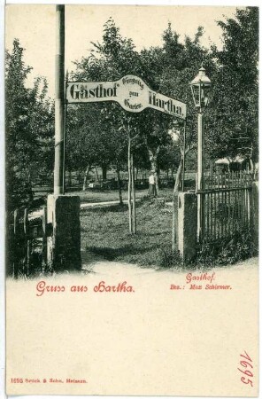 Hartha. Gasthof