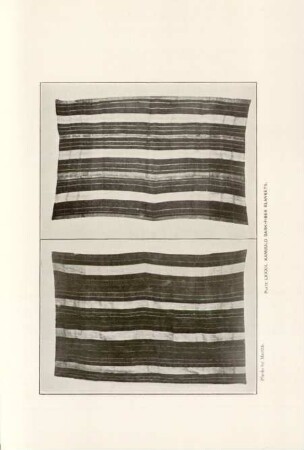 Plate LXXXIII. Kambulo bark-fiber blankets