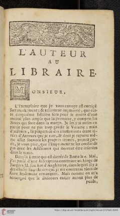 L'Auteur au Libraire