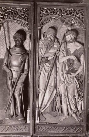 Heiliger Antonius, Mauritius und Johannes der Täufer