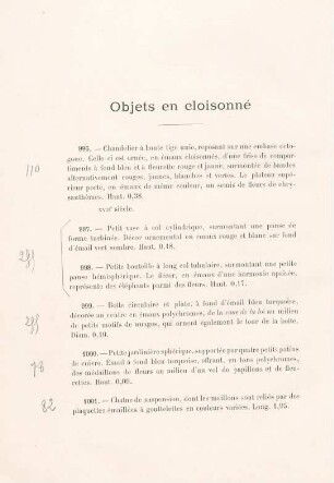 Objets en cloisonné