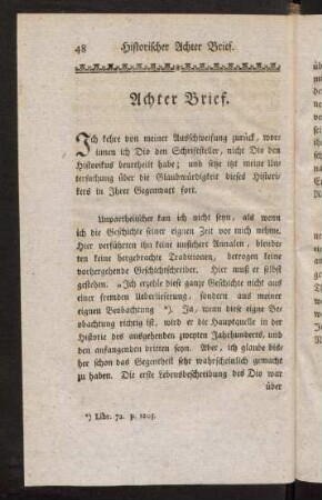 48-62, Achter Brief. - Neunter Brief.