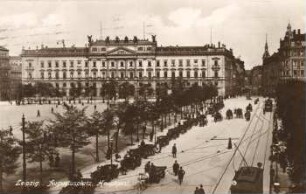 Leipzig: Augustusplatz ; Hauptpost