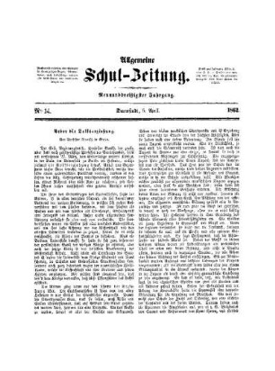 Ueber die Volkserziehung