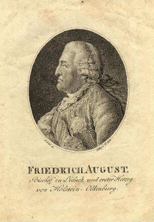 Bildnis von Friedrich August (1711-1785), Herzog von Schleswig-Holstein-Gottorf