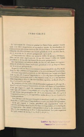 Indo-Chine.