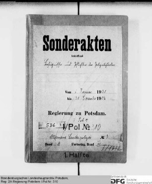 Befugnisse und Pflichten der Polizeibehörden