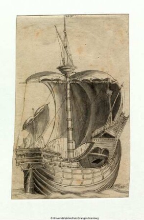 Segelschiff (Kogge)