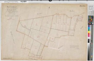 Enkesen bei Paradies (Soest), Separation Enkesen im Bruch, Bl.3 Brouillonkarte 2 Flur 3