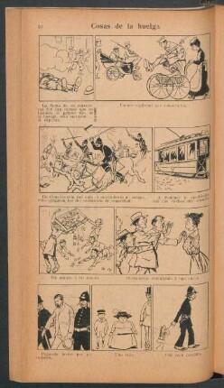 Cosas de la huelga - [Cómic]