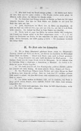 IV. Die Mark unter den Hohenzollern