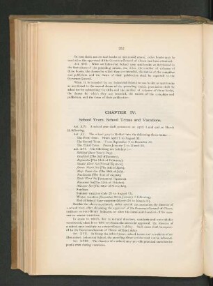 CHAPTER IV. School Years, School Terms and Vacations.