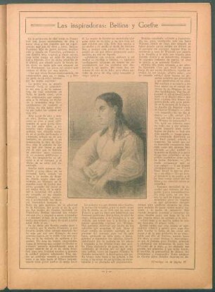 Las inspiradoras: Bettina y Goethe