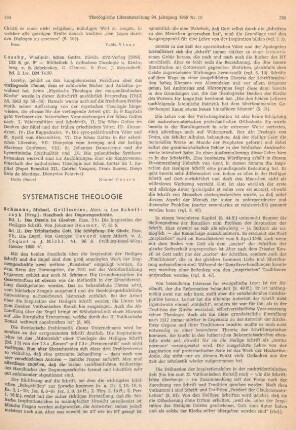 785-788 [Rezension] Beumer, Johannes, Die Inspiration der Heiligen Schrift