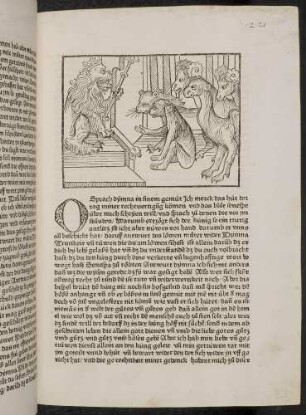 Der Löwe, die Löwenmutter und die Versammlung des Hofgesindes; (Kapite III: Vom Gerichtsverfahren gegen Dimna)