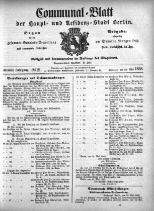 1868,21: No. 21, 24. Mai 1868