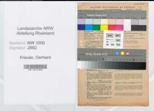 Entnazifizierung Gerhard Krause, geb. 30.03.1904 (Stadtinspektor)