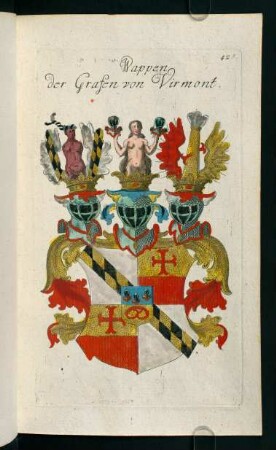 428r-428v, 428. Wappen der Grafen von Virmont