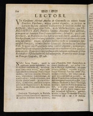 824-840, Lectori