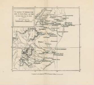To illustrate the campaign of 1780 under Sir Hector Munro ...