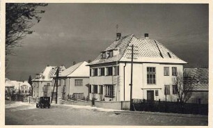 Bülowstraße. Blickrichtung Westen, Zwischen Kleistweg und Hans-Hinrichs-Straße. Detmold