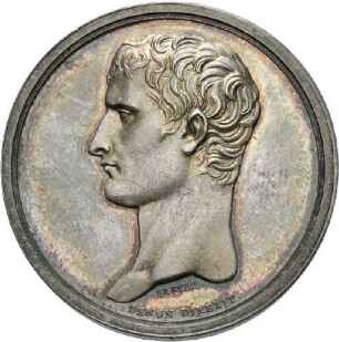 Medaille auf die Vorbereitungen zum Krieg gegen England oder auf das beständige Glück 1803