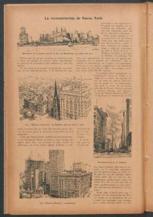 La reconstrucción de Nueva York
