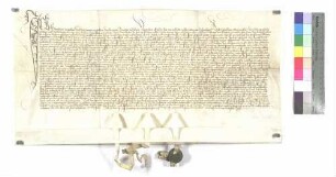 Verkauf von Gütern zu Hüttisheim durch die Ungelter an Kloster Wiblingen