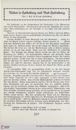 5: Bäder in Heidelberg und Bad Heidelberg